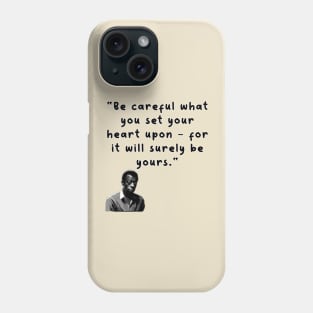 James Baldwin Phone Case