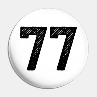 Seventy Seven 77 Pin