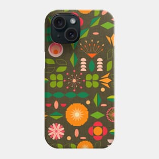 Verdure- Mod Scandi Florals Phone Case