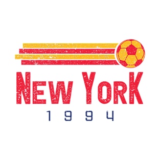 New York Soccer Retro Vintage T-Shirt