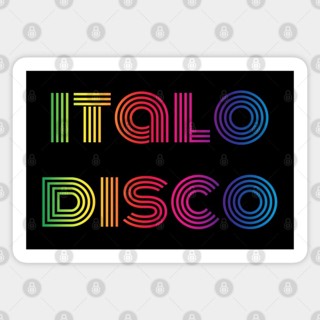 Italo disco - Italo Disco - Sticker