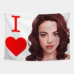 I love Rachel McAdams Tapestry