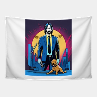 John Wick Tapestry