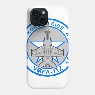 VMFA - 112 Cowboys USMC - F/A-18 Hornet Phone Case