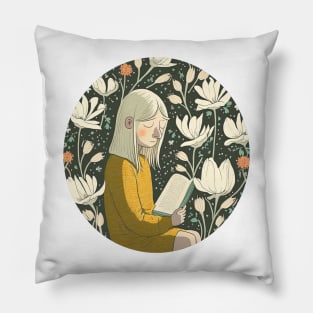 Introvert girl 3 Pillow