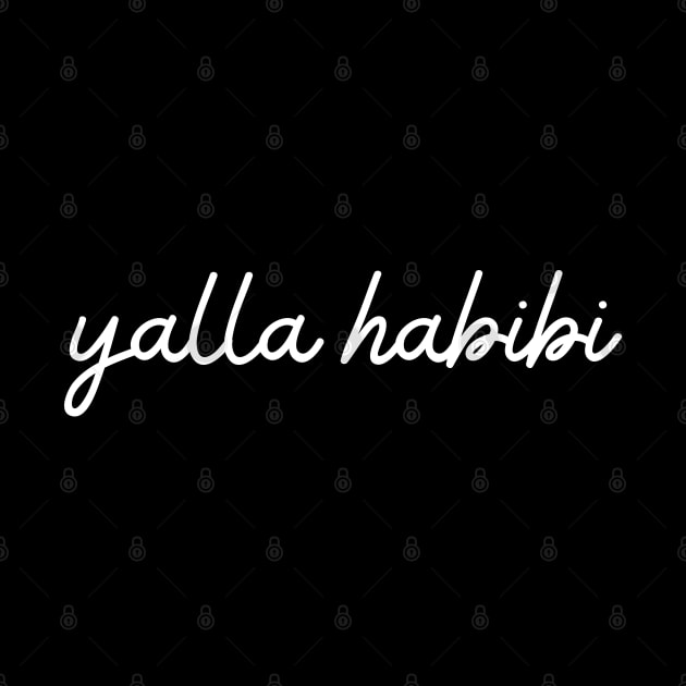 yalla habibi - white by habibitravels