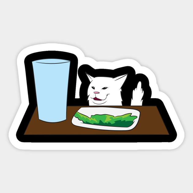 Cat Middle Finger Shirt Cat Meme Gift Cat Middle Finger