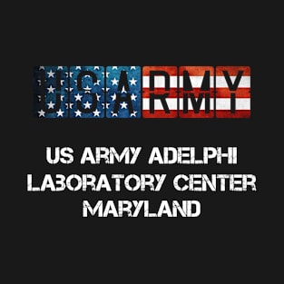 US Army Adelphi Laboratory Center Maryland US Flag Army T-Shirt