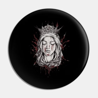 Saint Mary Of Sorrows Pin