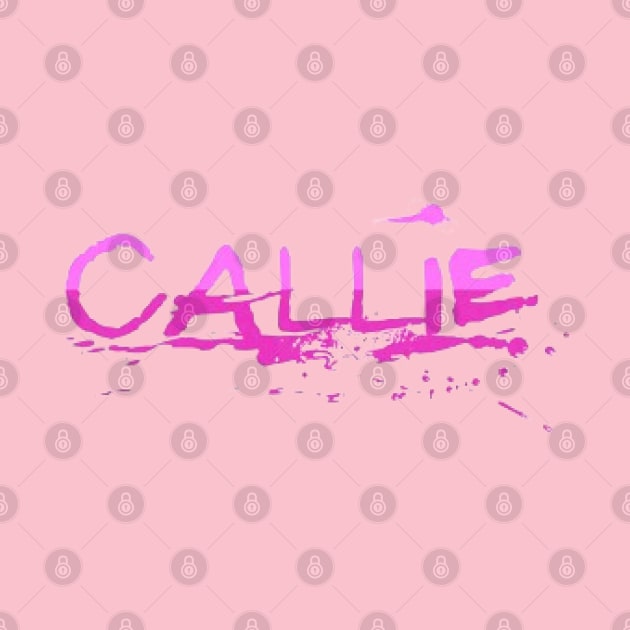 Callie Name Artistic by KoumlisArt