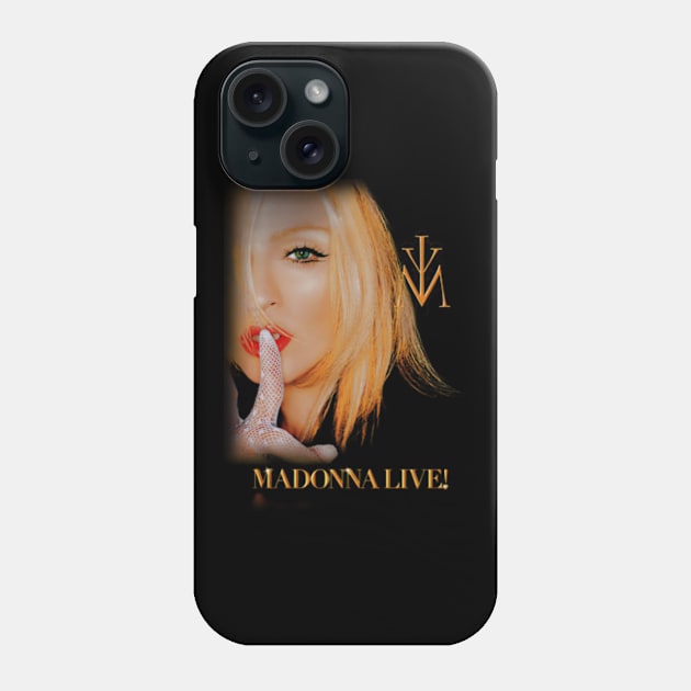 Madonna Live Phone Case by Ria_Monte