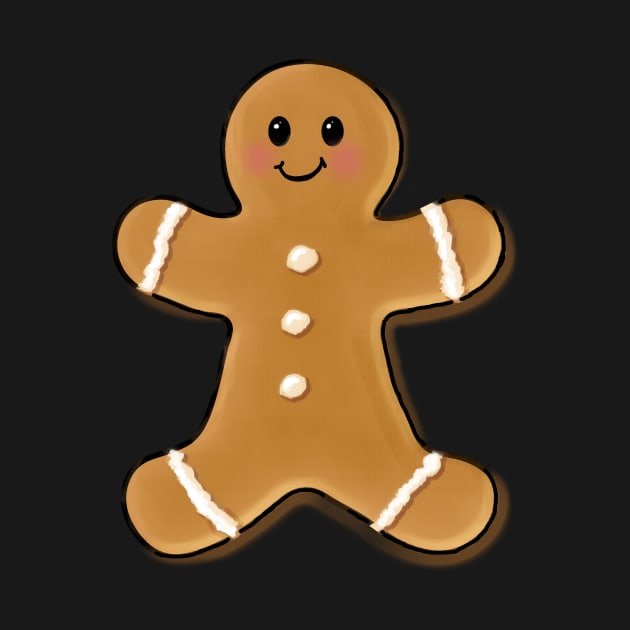 Happy Little Gingerbread Man by StephJChild