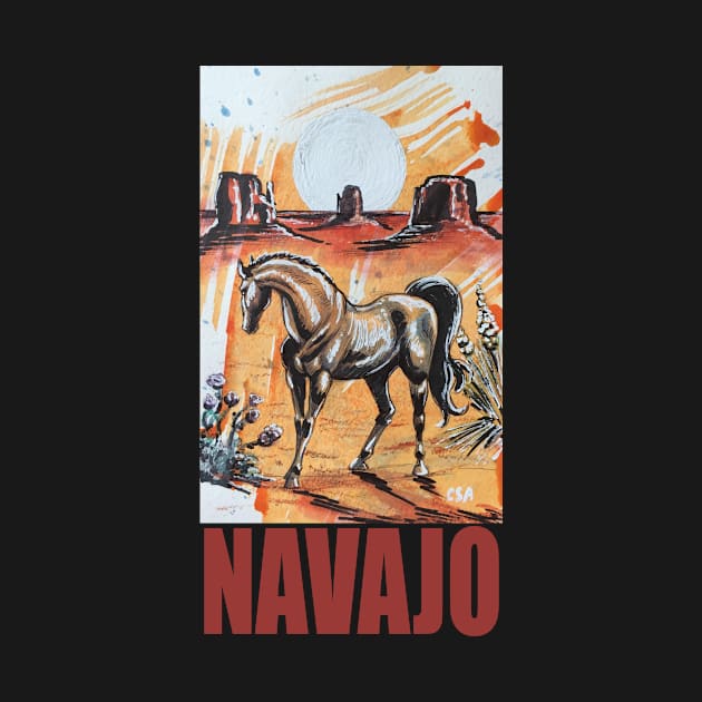 NAVAJO HORSE by MasterpieceArt