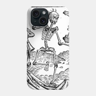 Dancing Skeletons from the Nuremberg Chronicle Phone Case