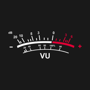 VU Meter Sound Engineer Retro T-Shirt