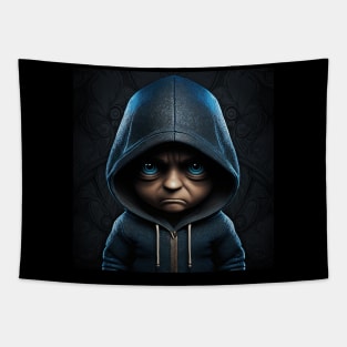 Boy with hoodie Tapestry