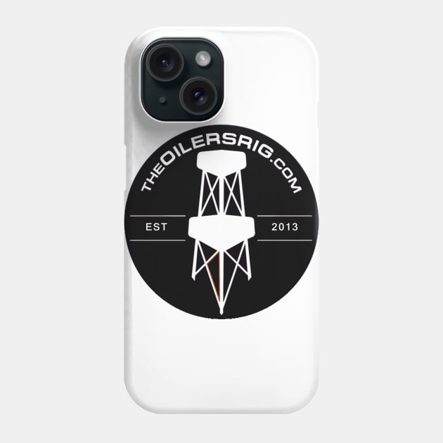 Oilers Rig Puck Logo Tee Phone Case by TheOilersRig