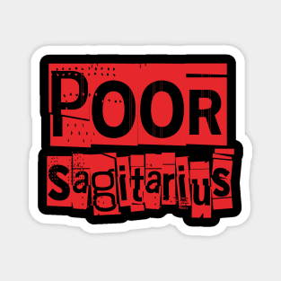 Poor Sagitarius-Horoscope Magnet