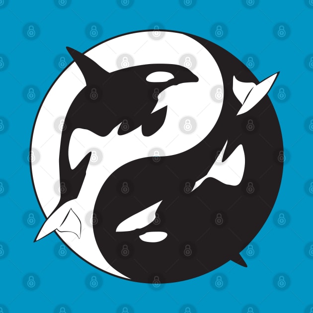 Orca Yin Yang by Zap Studios