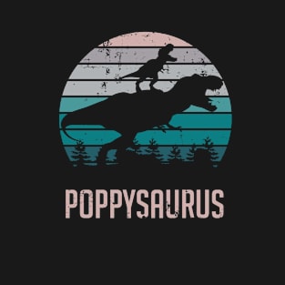 Poppysaurus T-Rex Dinosaur T-Shirt