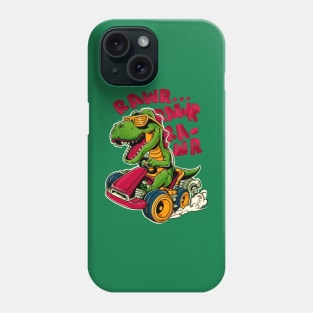 Dino Kart Rawr Phone Case