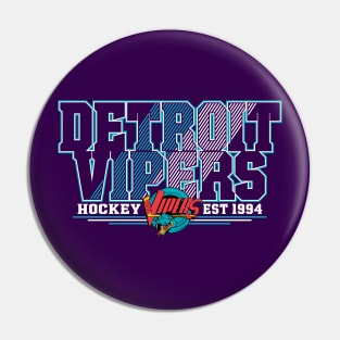 Detroit Vipers 1994 Pin