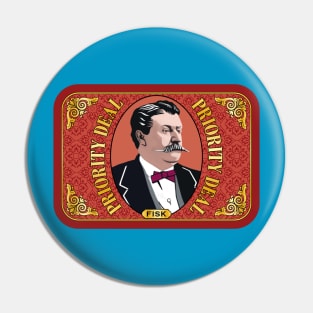 James Fisk - Robber Baron (18XX Style)! Pin