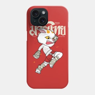 Siamese Cat Muay Thai Phone Case