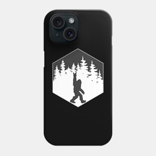 Yeti Bigfoot Sasquatch Hexagon Phone Case