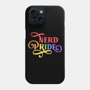 Rainbow Nerd Pride TRPG Tabletop RPG Gaming Addict Phone Case