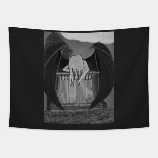 B&W Fallen Tapestry