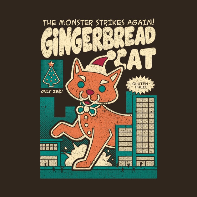 Gingerbread Cat by Tobe Fonseca by Tobe_Fonseca