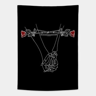 hand in hand Tapestry