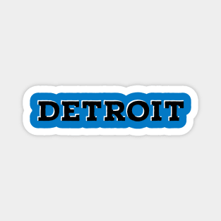 Detroit Blue Magnet