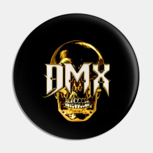 DMX Gold Skull Pin