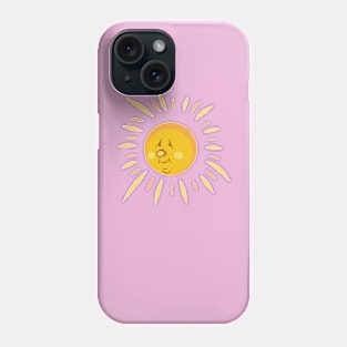 Sad Sun Phone Case