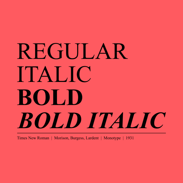 Times New Roman Font by ax3