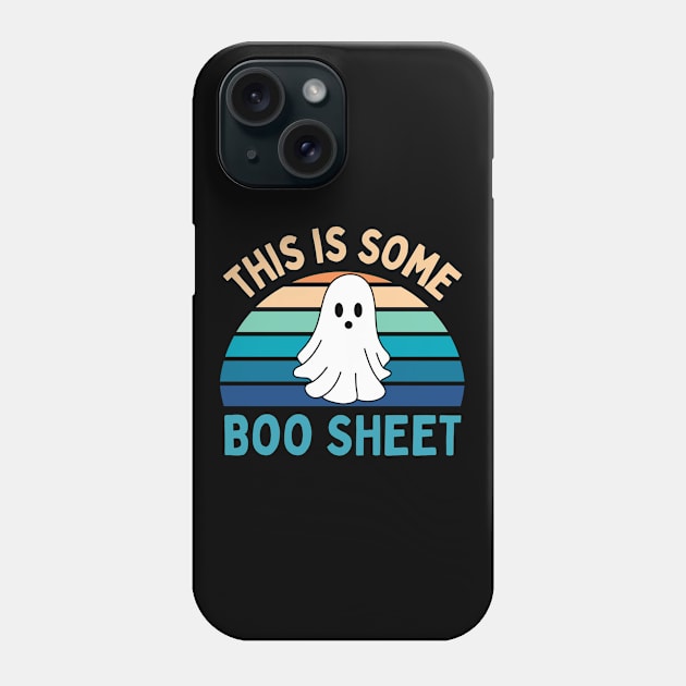 This Is Some Boo Sheet Phone Case by MtWoodson