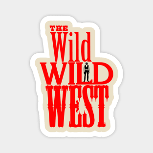 The Wild Wild West - Tv Western Logo Magnet