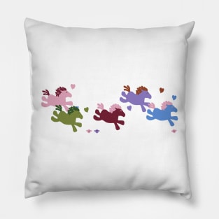 Ponies and Posies Pillow