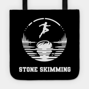 Stone Skipping Skimming Tote