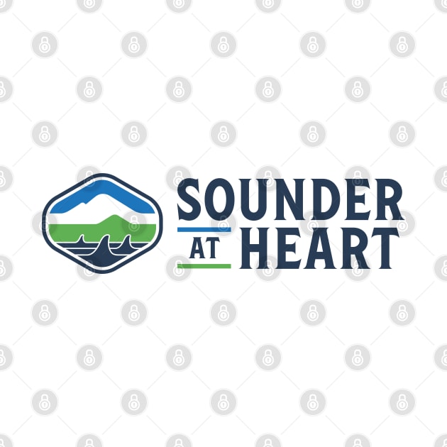 Sounder At Heart Logo Stacked Dark by Sounder at Heart