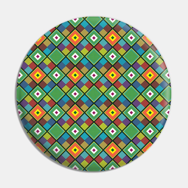 Kwanzaa, African pattern, African traditional pattern, Ethiopian/Eritrean pattern. Ethiopian Tilf Pin by TheSkyFire
