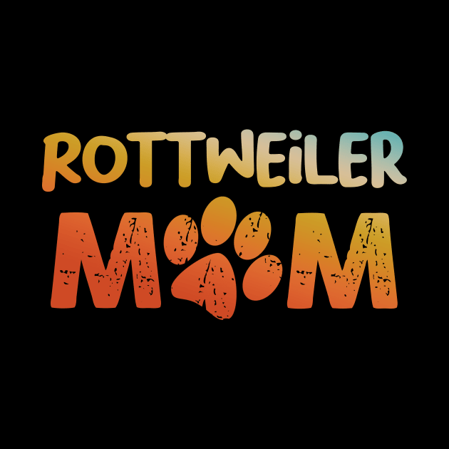 Rottweiler Mom by MetropawlitanDesigns