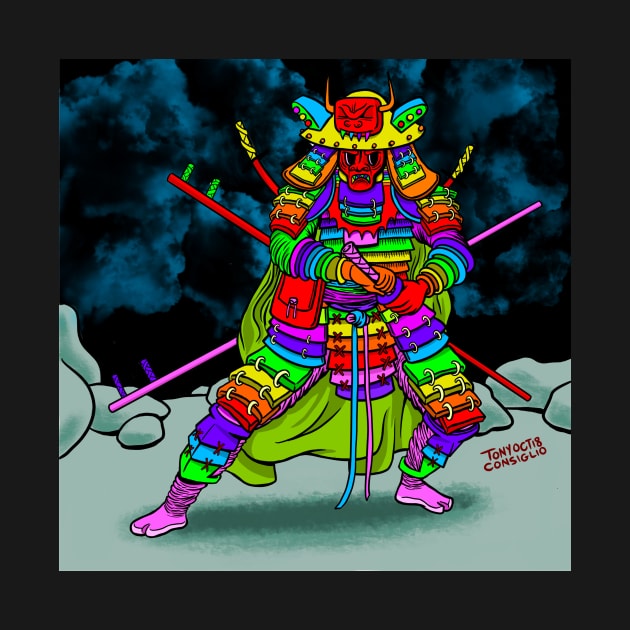 Taste The Ninja Warrior Rainbow by doubletony