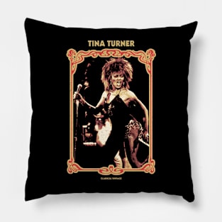 Tina Turner Classical Psychedelic Pillow