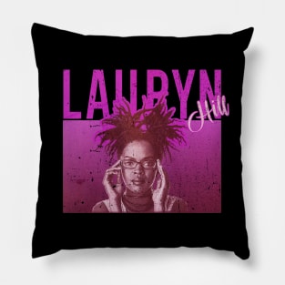 Vintage Bootleg Lauryn Hill - Distressed Pillow