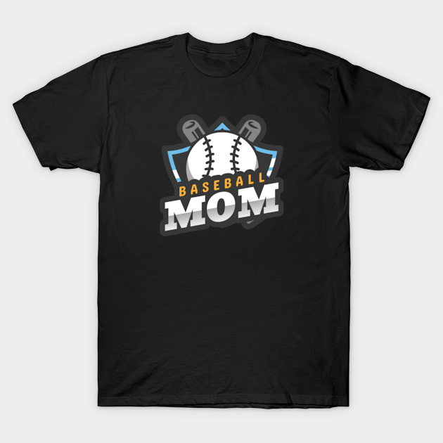 Baseball Mom Baseball Sports Family Design - Baseball - T-Shirt