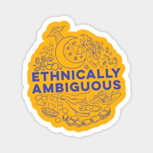 Ethnically Ambiguous Circle Magnet