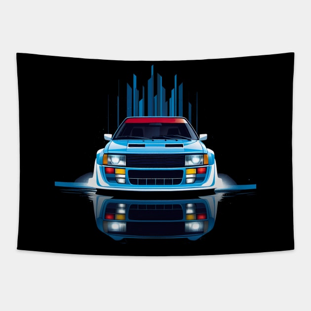 Audi Quattro Tapestry by TaevasDesign